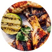 SPICED GRILLED MAPLE LIME CHICKEN
