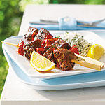 BEEF AND PEPPER KABOBS
